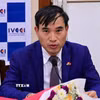 Tham tán Thương mại, Trưởng Thương vụ Việt Nam tại Ấn Độ Bùi Trung Thướng đề xuất nhiều giải pháp. (Ảnh: Vũ Hà/TTXVN)