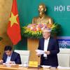 Phó Thủ tướng Thường trực Nguyễn Hòa Bình phát biểu chỉ đạo. (Ảnh: Phạm Kiên/TTXVN)