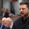 Tổng thống Ukraine Volodymyr Zelensky tại Hội nghị Thượng đỉnh Liên minh châu Âu ở Brussels, Bỉ ngày 16/10/2026. (Ảnh: THX/TTXVN phát)
