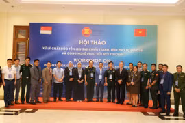 Việt Nam cùng ASEAN nâng cao năng lực ứng phó sự cố hóa học, sinh học, phóng xạ