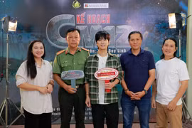 Các diễn viên tham dự thử vai (casting) phim “Kế hoạch CM12”. (Ảnh: Đoàn phim cung cấp)