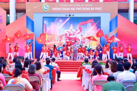 Quang cảnh chương trình “Tiết học GenZ mùa 2” với chủ đề “Chuyến xe - Hành trình của những lựa chọn”. (Ảnh: PV/Vietnam+)