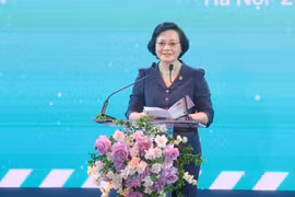 Phó Thủ tướng Phạm Thị Thanh Trà phát biểu tại Lễ phát động. (Ảnh: Phạm Kiên/TTXVN)