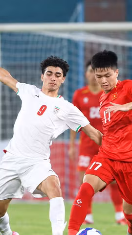 Đội tuyển U20 Việt Nam nhận thất bại 1-3 trước U20 Iran. (Ảnh: aseanfootball)