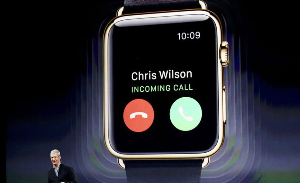 Sự kiện 9/3 "Spring forward" diễn ra tại trung tâm Yerba Buena ở San Francisco (Mỹ) của Apple. (Nguồn: Xinhua)