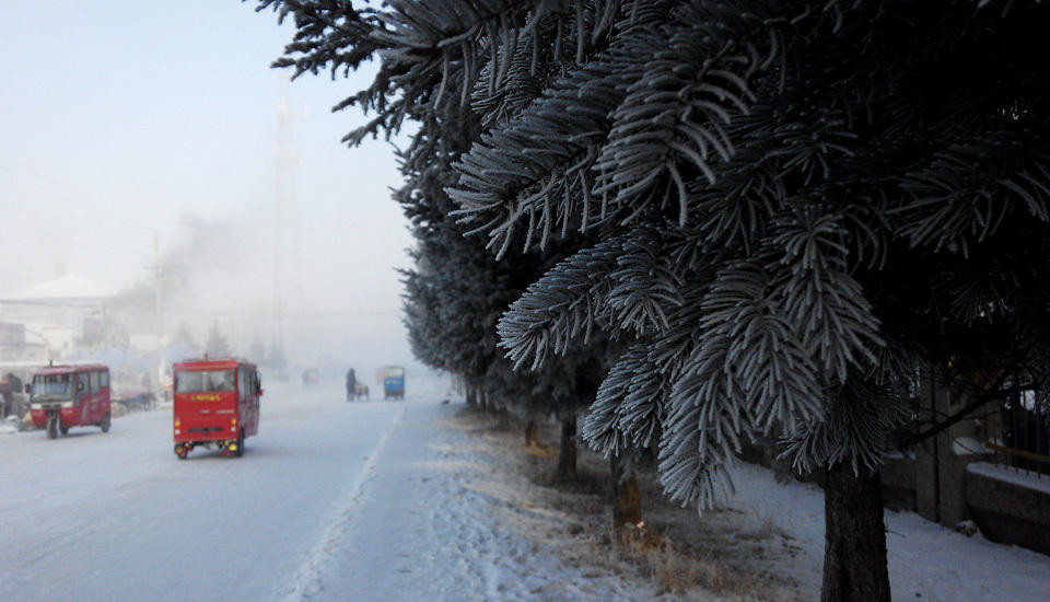 Có những nơi thuộc thành phố Hulunbuir, nhiệt độ xuống tới -45,1 độ C.