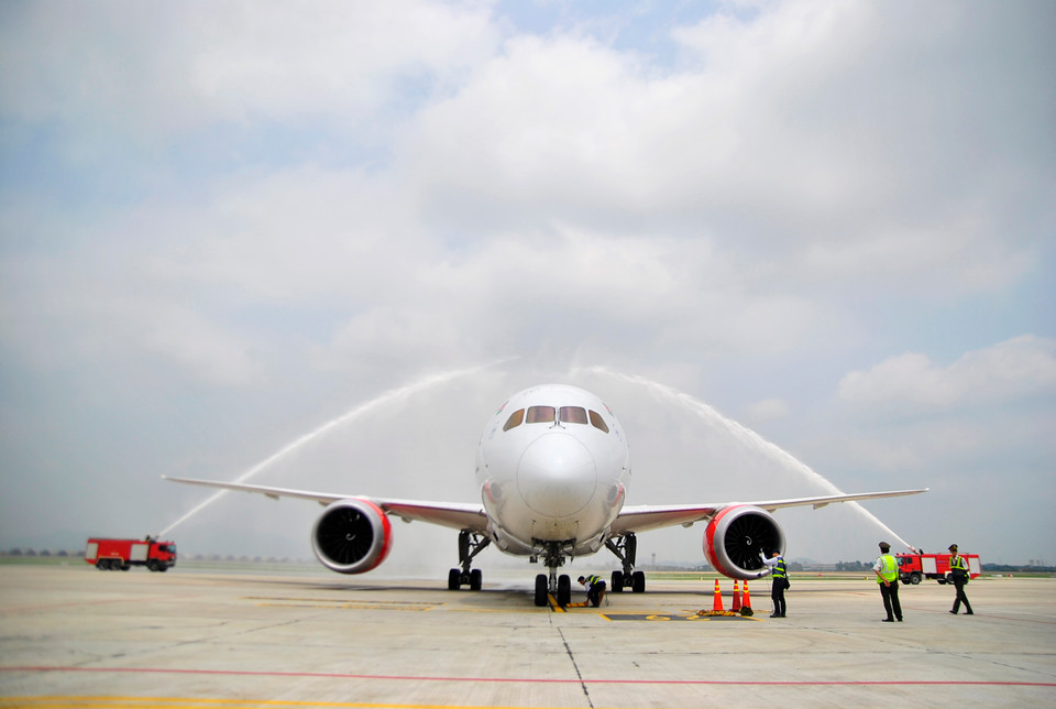 Chỉ mất khoảng 9 giờ bay để hành khách 2 nước đặt chân tới Hà Nội và Nairobi.(Ảnh: Võ Phương/Vietnam+)