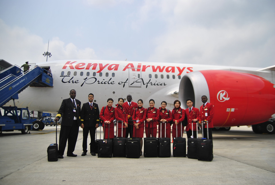 Kenya Airways là 1 trong 3 tập đoàn hàng không lớn nhất châu Phi với 51 điểm đến trên toàn thế giới.(Ảnh: Võ Phương/Vietnam+)
