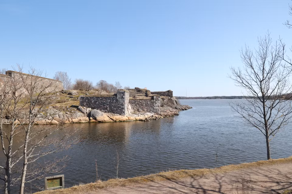 Một phần vẻ đẹp Pháo đài Suomenlinna. (Ảnh: Diệp Trương/TTXVN)