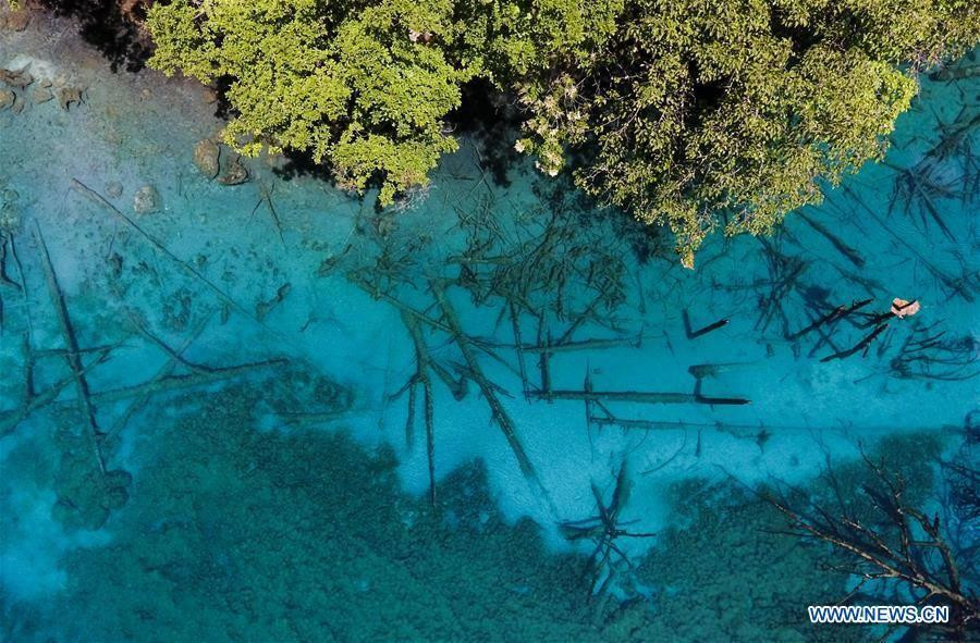 Cửu Trại Câu được ví như thiên đường, chốn bồng lai tiên cảnh dưới hạ giới. (Nguồn: THX)