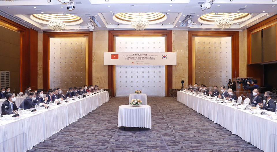 Quang cảnh tọa đàm. (Ảnh: Doãn Tấn/TTXVN)