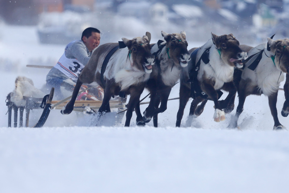 Bứt phá về đích. (Ảnh: Trần Hiếu/TTXVN)