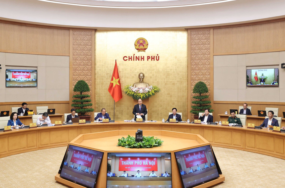 Thủ tướng Nguyễn Xuân Phúc phát biểu. (Ảnh: Thống Nhất/TTXVN)