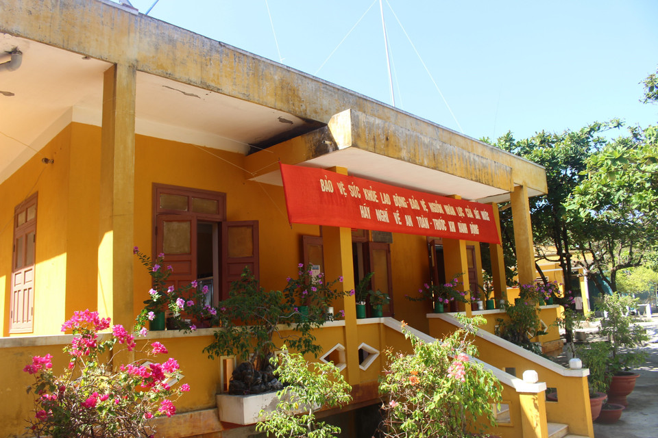 Đảm bảo sức khỏe khỏe mạnh là yếu tố tiên quyết và hàng đầu của quân và dân trên quần đảo Trường Sa. (Ảnh: Phan Sáu-Sỹ Tuyên-Thắng Trung/TTXVN)