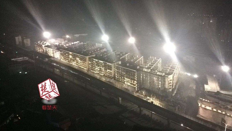 Quang cảnh trước khi vụ nổ xảy ra. (Nguồn: QQ)