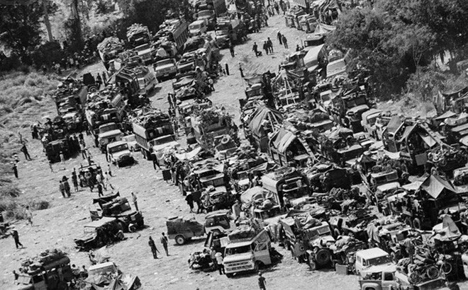 Sư đoàn 320 làm nên chiến thắng Cheo Reo trong trận truy kích địch trên Đường 7-Cheo Reo (16/3-24/3/1975), góp phần quan trọng vào chiến thắng của cuộc Tổng tiến công và nổi dậy mùa Xuân 1975. (Ảnh: Tư liệu/TTXVN phát)