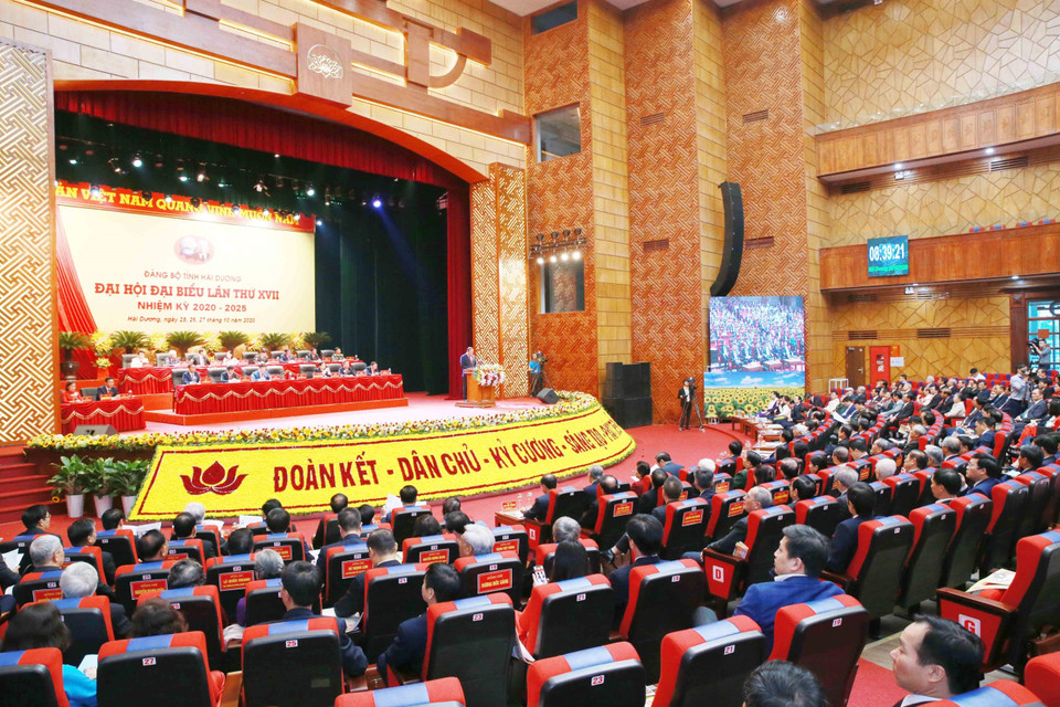 Quang cảnh khai mạc đại hội. (Ảnh: Phương Hoa/TTXVN)