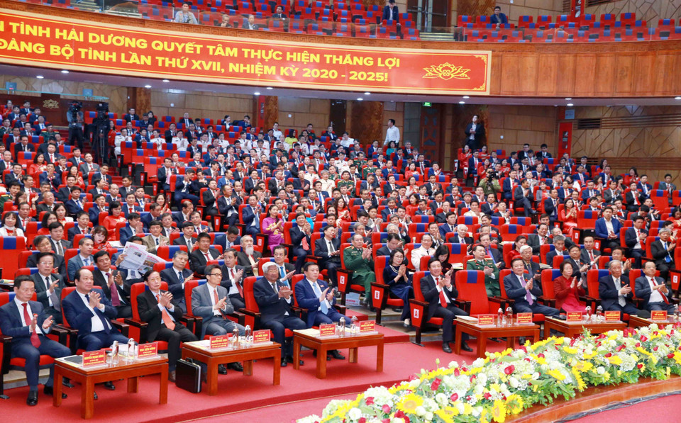 Đại biểu dự khai mạc Đại hội. (Ảnh: Phương Hoa/TTXVN)