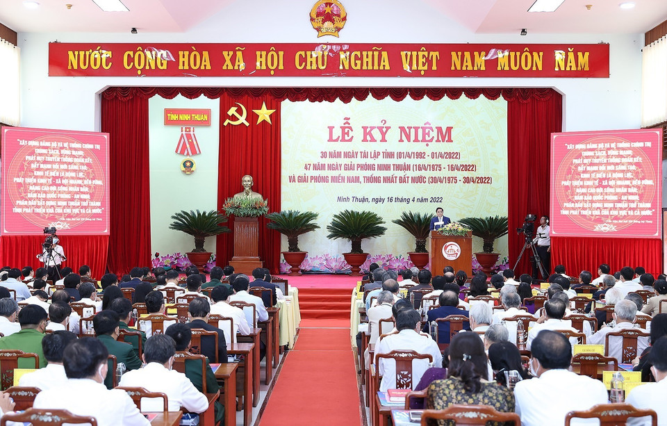 Quang cảnh buổi lễ kỷ niệm. (Ảnh: Dương Giang/TTXVN)