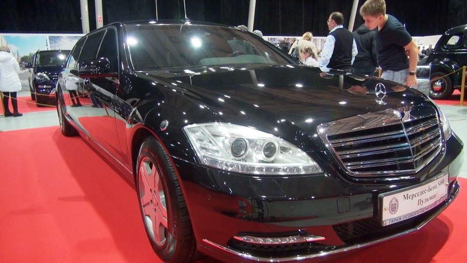 Mercedes Pullman S600 dành cho các lãnh đạo Nga đương đại.