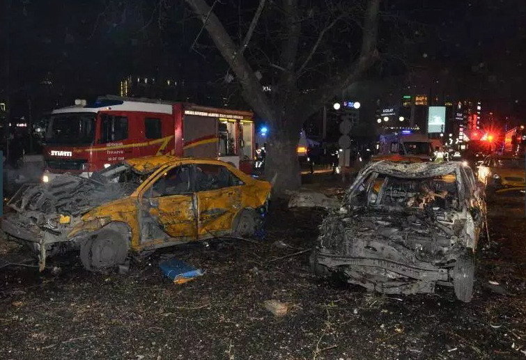 Vụ đánh bom này xảy ra chỉ 3 tuần sau vụ đánh bom xe cũng ở thủ đô Ankara nhằm vào các xe chở quân nhân, khiến 29 người thiệt mạng. (Nguồn: Getty)