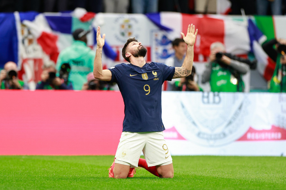 Giroud đã có một bàn thắng đáng nhớ. (Ảnh: Hải An/Vietnam+)