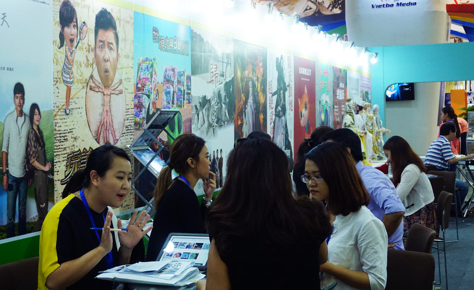 Chương trình triển lãm Telefilm 2016 diễn ra từ ngày 13 đến 15/7. (Ảnh: Võ Phương/Vietnam+)