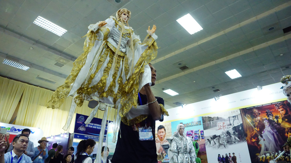 Múa rối là một nghệ thuật truyền thống mang đậm bản sắc Đài Loan tồn tại hàng trăm năm nay. (Ảnh: Võ Phương/Vietnam+)