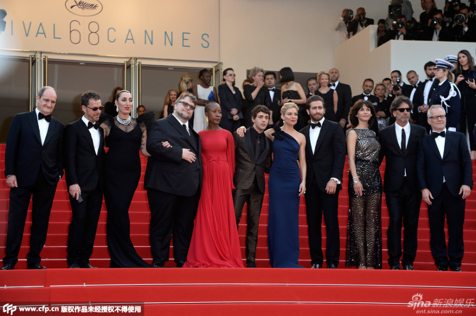 Ban giám khảo của Liên hoan phim Cannes 2015. (Nguồn: sina)