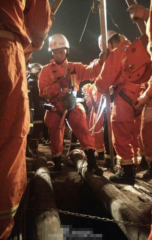 Hiện trường cứu hộ. (Nguồn: QQ)