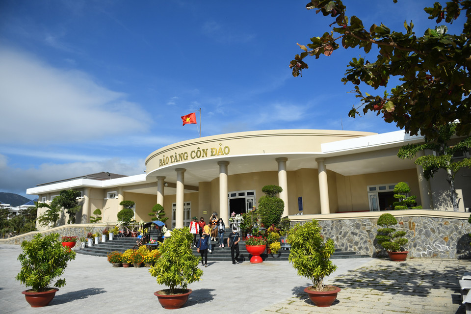 Bảo tàng được khởi công xây dựng ngày 6/12/2009, hoàn thành ngày 10/10/2010 và đưa vào hoạt động ngày 6/9/2013. (Ảnh: Minh Đức/TTXVN)