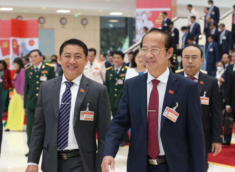 Các đại biểu đều có chung mong đợi một kỳ Đại hội Đảng thành công rực rỡ và đặt nhiều kỳ vọng đất nước dưới sự lãnh đạo của Đảng sẽ ngày càng ổn định, tiếp tục phát triển toàn diện về kinh tế-xã hội trong giai đoạn mới. (Nguồn: TTXVN)