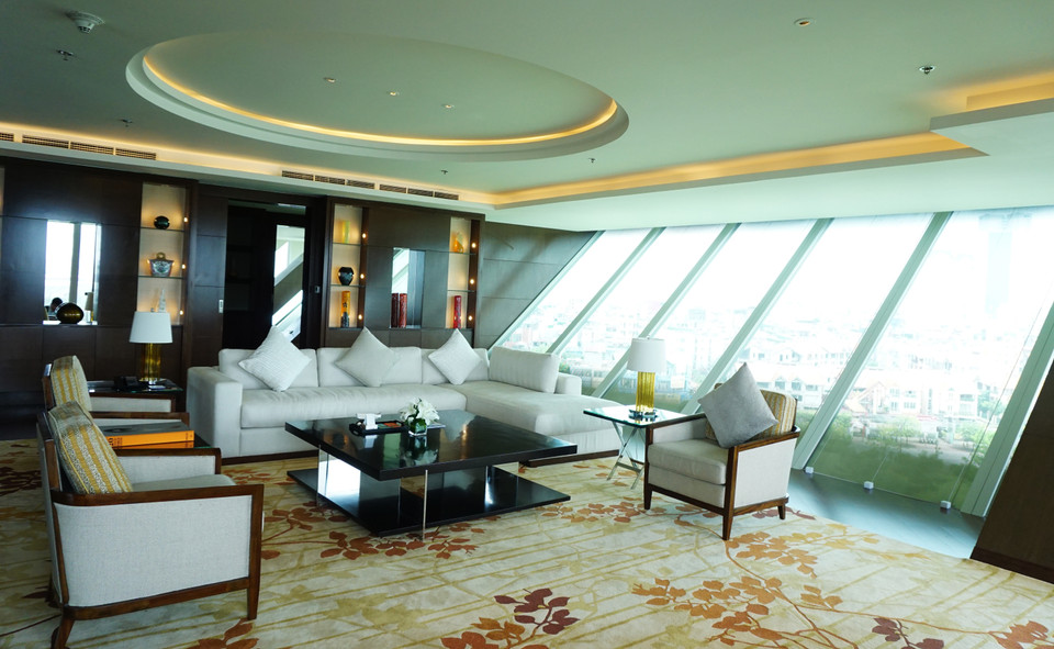 JW Marriot có một phòng Tổng thống, chính là nơi được dành để đón tiếp Tổng thống Mỹ Obama (Ảnh: Võ Phương/Vietnam+)