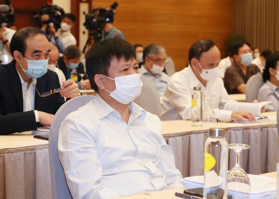 Phó Tổng Giám đốc Đinh Đăng Quang, đại điện Thông tấn xã Việt Nam, tham dự hội nghị. (Ảnh: Phương Hoa/TTXVN)