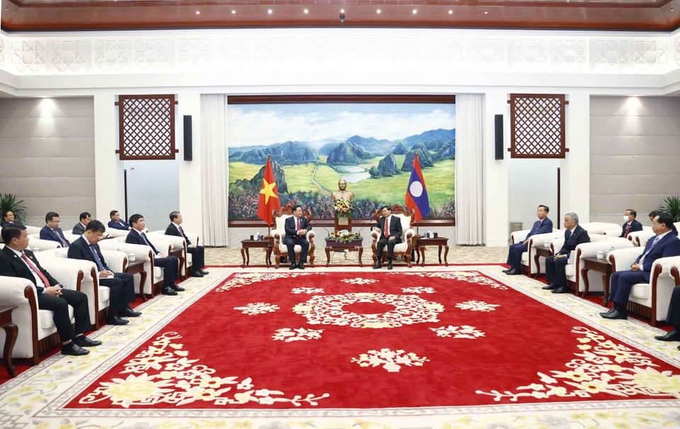 Quang cảnh cuộc gặp. (Ảnh: Doãn Tấn/TTXVN)