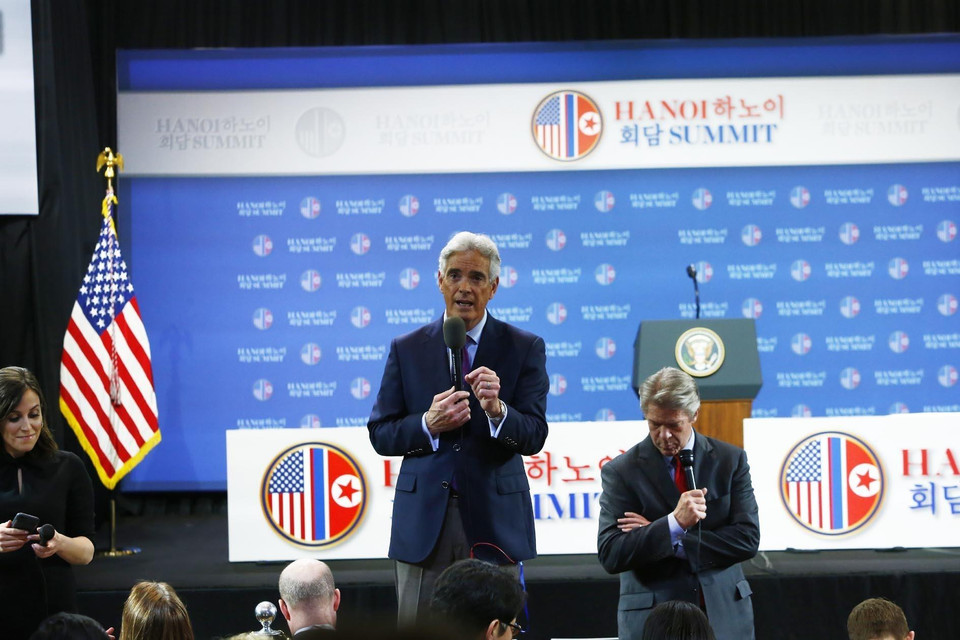 Quang cảnh trước khi buổi họp báo bắt đầu. (Ảnh: Lâm Khánh/TTXVN)