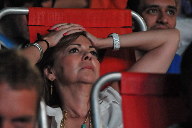 Nỗi buồn của cổ động viên Brazil. (Nguồn: AFP/TTXVN)