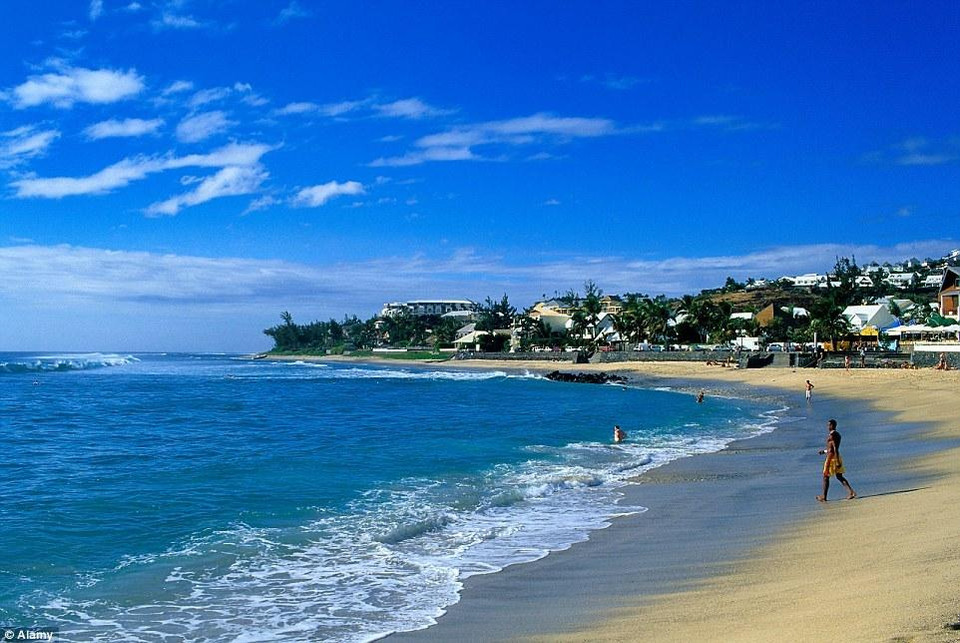 Bờ biển - nơi phát hiện ra mảnh vỡ