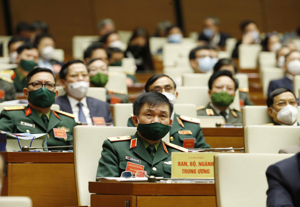 Tham dự hội nghị có khoảng 600 đại biểu là lãnh đạo Đảng, Nhà nước, các nhà quản lý văn hóa, trí thức, văn nghệ sỹ tiêu biểu. (Ảnh: Phương Hoa/TTXVN)