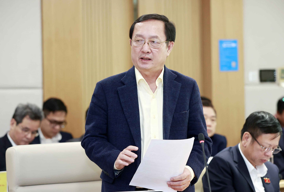 Bộ trưởng Bộ Khoa học và Công nghệ Huỳnh Thành Đạt phát biểu. (Ảnh: Doãn Tấn/TTXVN)