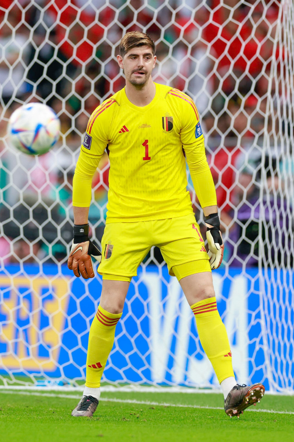 Thủ môn Courtois. (Ảnh: Hải An/Vietnam+)