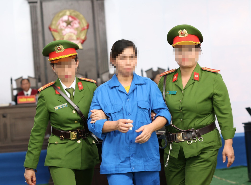 Bị cáo H Wuêñ Êban bị tuyên phạt án chung thân. (Ảnh: TTXVN)