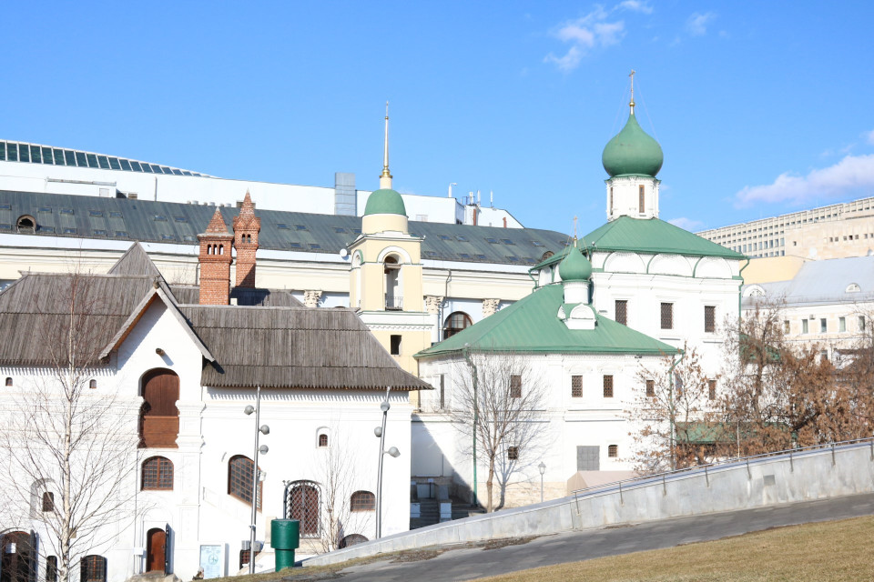 Nhà thờ Maxim Khờ dại theo phong cách Baroque vào năm 1737. (Ảnh: Duy Trinh/TTXVN)