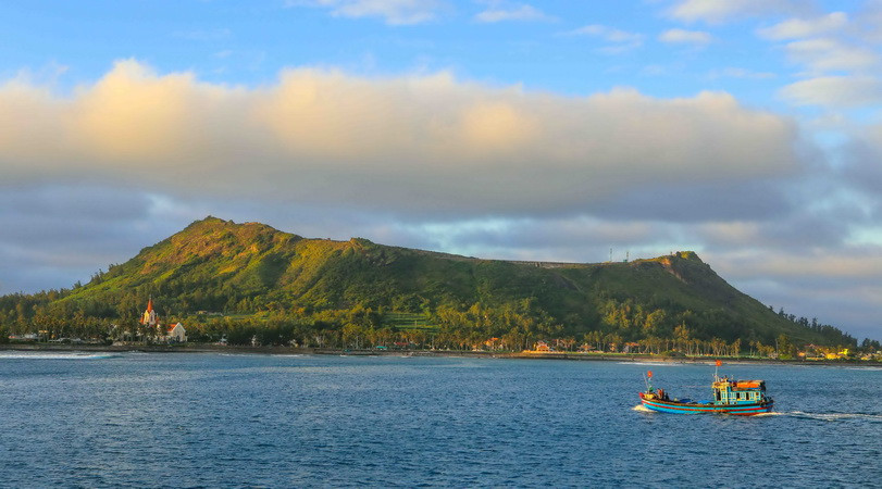 Một góc đảo Lý Sơn. (Ảnh: Trần Lê Lâm/TTXVN)