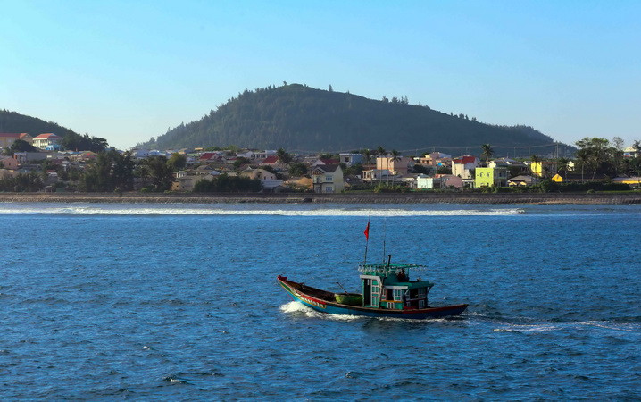 Một góc đảo Lý Sơn. (Ảnh: Trần Lê Lâm/TTXVN)