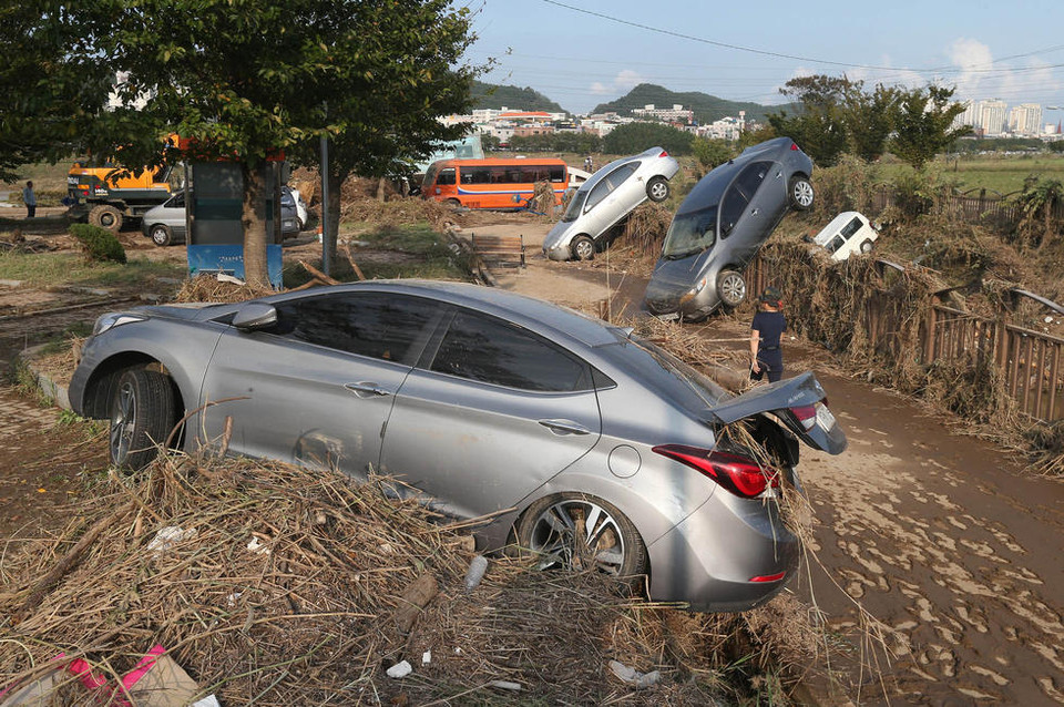 Rất nhiều xe 'định vượt qua hàng rào.' (Nguồn: QQ)