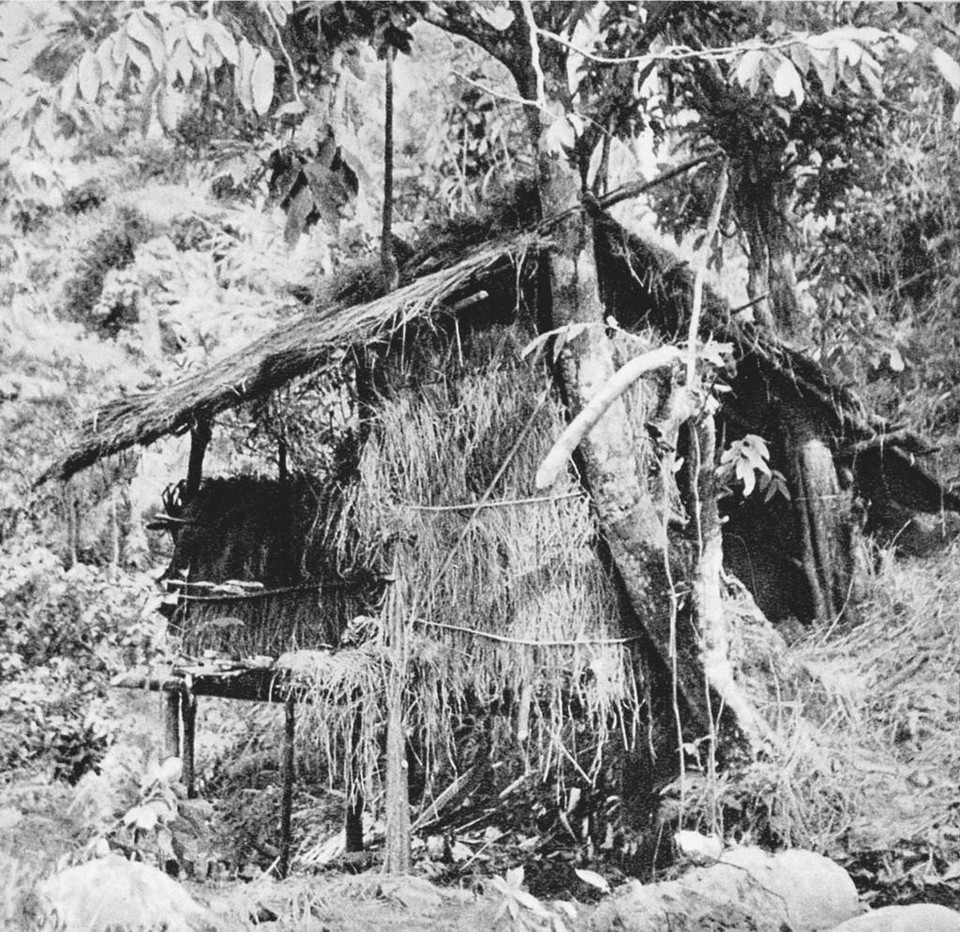 Lán Khuổi Nậm ở Pác Bó, xã Trường Hà, huyện Hà Quảng, tỉnh Cao Bằng, nơi họp Hội nghị Trung ương Đảng Cộng sản Đông Dương lần thứ Tám (tháng 5/1941), quyết định đặt nhiệm vụ giải phóng dân tộc lên hàng đầu và thành lập Mặt trận Việt Minh. (Ảnh: Tư liệu/TTXVN phát)