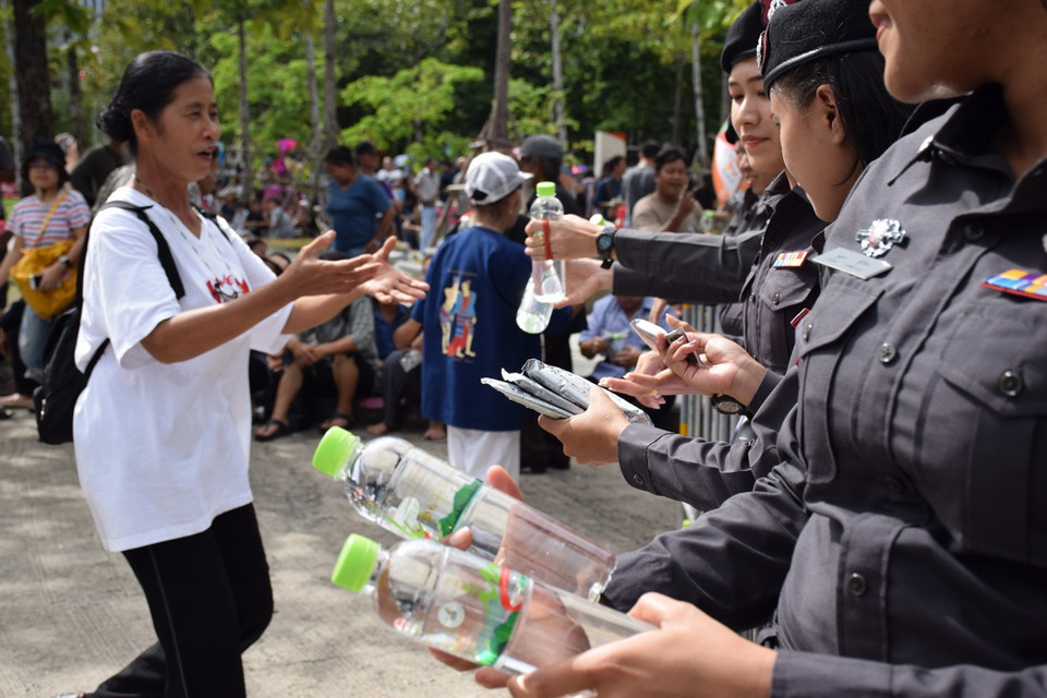 Theo thông tin từ phía cảnh sát, đã có khoảng 4000 binh sỹ được điều tới khu vực diễn ra phiên phán quyết từ hôm 24/8 để đảm bảo an ninh trật tự. (Ảnh: Sơn Nam/Vietnam+)