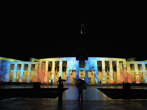 Tòa nhà quốc hội Australia. (Ảnh: Đỗ Vân/Vietnam+)
