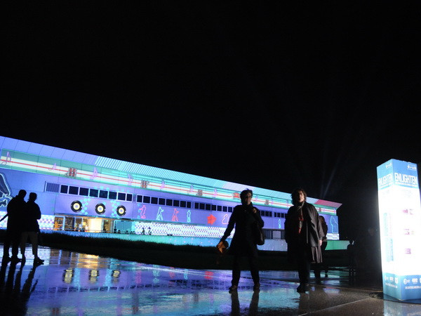 Nghệ thuật ánh sáng tại High Court. (Ảnh: Đỗ Vân/Vietnam+)